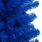 vidaXL Tekojoulukuusi palloilla esivalaistu sininen 120 cm PVC hinta ja tiedot | Joulukuuset ja kranssit | hobbyhall.fi