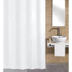 430280 Kleine Wolke Shower Curtain "Kito" 180x200 cm White hinta ja tiedot | Kylpyhuoneen sisustus | hobbyhall.fi