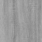 vidaXL Seinäkaapit 2 kpl harmaa Sonoma 60x36,5x35 cm tekninen puu hinta ja tiedot | Olohuoneen kaapit ja lipastot | hobbyhall.fi