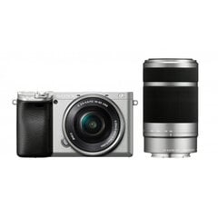 Sony A6400 + 16-50 mm OSS + 55–210 mm OSS hinta ja tiedot | Kamerat | hobbyhall.fi