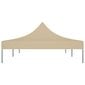 vidaXL Juhlateltan katto 6x3 m beige 270 g/m² hinta ja tiedot | Puutarhapaviljongit | hobbyhall.fi