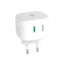 Huonelaturi 45W 2xUSB-C, Gan, PD hinta ja tiedot | Puhelimen laturit | hobbyhall.fi