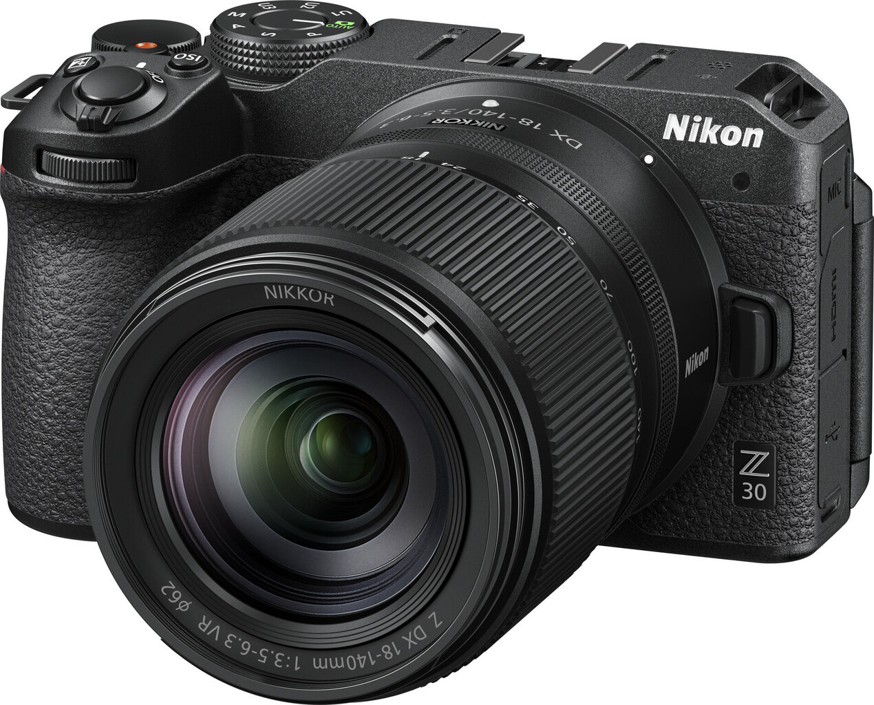 Nikon Z 30, (Z30) + Nikkor Z DX 18-140mm f/3.5-6.3 VR hinta ja tiedot | Kamerat | hobbyhall.fi