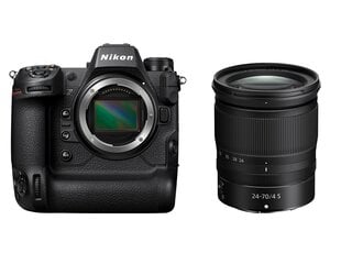 Nikon Z 9, (Z9) + Nikkor Z 24-70mm f/4 S hinta ja tiedot | Kamerat | hobbyhall.fi