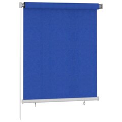 vidaXL Rullaverho ulkotiloihin 120x140 cm sininen HDPE hinta ja tiedot | Kaihtimet | hobbyhall.fi