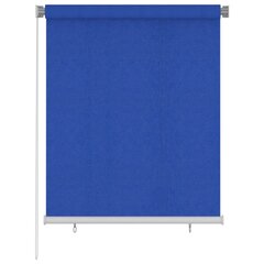 vidaXL Rullaverho ulkotiloihin 120x140 cm sininen HDPE hinta ja tiedot | Kaihtimet | hobbyhall.fi