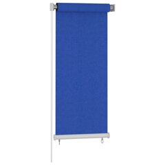 vidaXL Rullaverho ulkotiloihin 60x140 cm sininen HDPE hinta ja tiedot | Kaihtimet | hobbyhall.fi