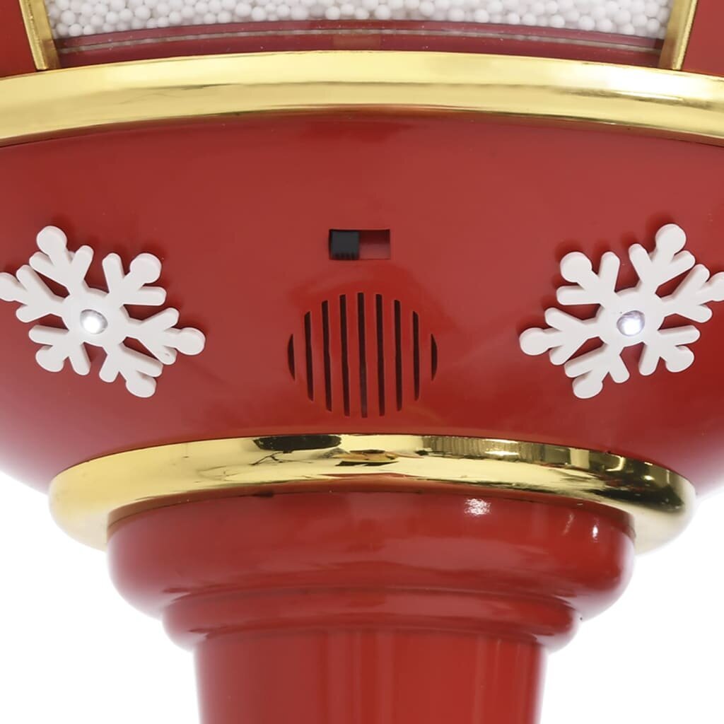 vidaXL Jouluinen katuvalaisin joulupukilla 175 cm LED hinta ja tiedot | Joulukoristeet | hobbyhall.fi