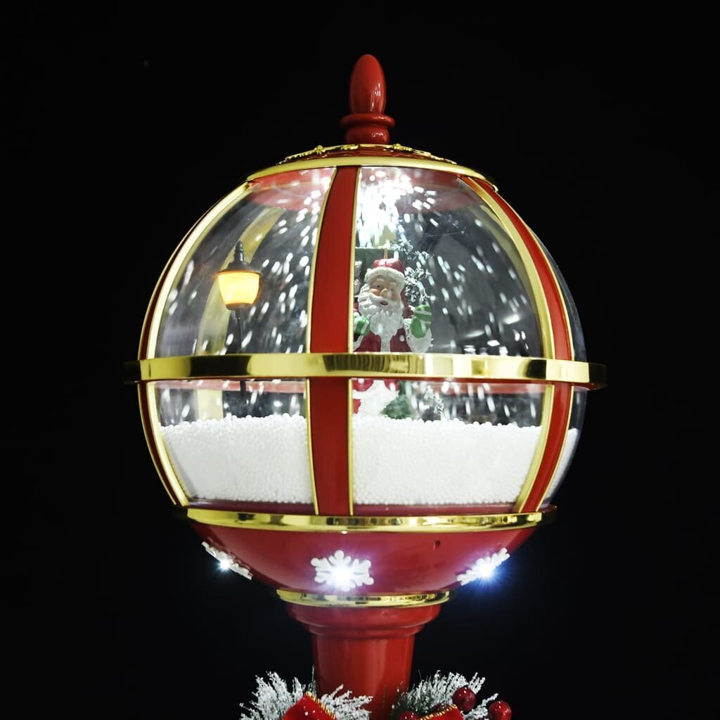 vidaXL Jouluinen katuvalaisin joulupukilla 175 cm LED hinta ja tiedot | Joulukoristeet | hobbyhall.fi
