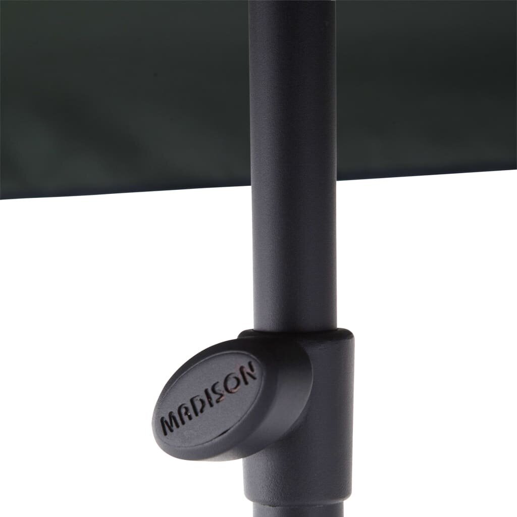 Madison Päivänvarjo Patmos Luxe suorakaide 210x140 cm harmaa hinta ja tiedot | Aurinkovarjot ja markiisit | hobbyhall.fi