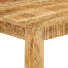 vidaXL Baaripöytä 112x55x108 cm täysi mangopuu hinta ja tiedot | Ruokapöydät | hobbyhall.fi