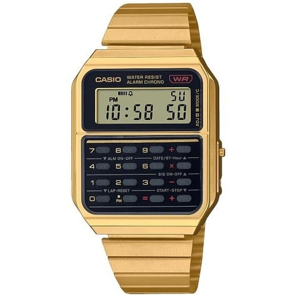 Casio Vintage Calculator miesten kello hinta ja tiedot | Miesten kellot | hobbyhall.fi