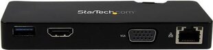 StarTech USB3SMDOCKHV hinta ja tiedot | Adapterit | hobbyhall.fi