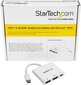 StarTech CDP2HDUACPW hinta ja tiedot | Puhelinkaapelit | hobbyhall.fi