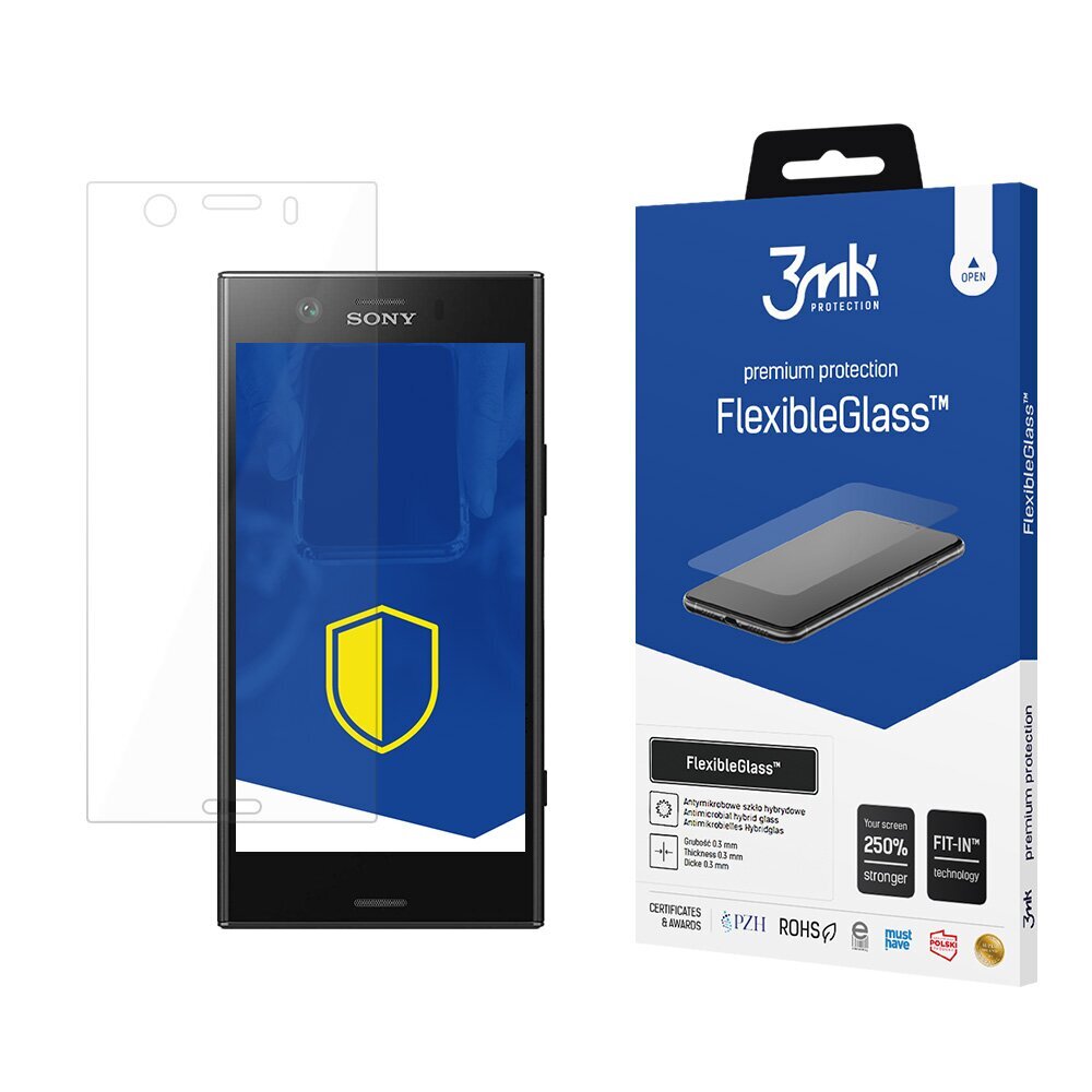 Sony Xperia XZ1 Compact - 3mk FlexibleGlass hinta ja tiedot | Näytönsuojakalvot ja -lasit | hobbyhall.fi