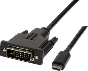 LogiLink UA0332 USB-C - DVI, 3 m hinta ja tiedot | Logilink Puhelimet, älylaitteet ja kamerat | hobbyhall.fi