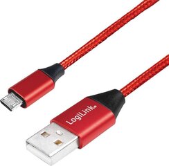 LogiLink CU0152,micro USB, 1 m hinta ja tiedot | Logilink Puhelimet, älylaitteet ja kamerat | hobbyhall.fi