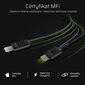 Green Cell KABGC07 USB-C - Lightning (ST-ST), 1 m hinta ja tiedot | Puhelinkaapelit | hobbyhall.fi