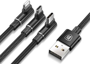 Baseus MVP, USB - USB-C - Lightning, 1.2m hinta ja tiedot | Puhelinkaapelit | hobbyhall.fi