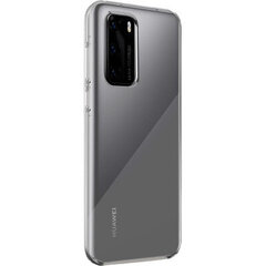 Huawei P40 Pro Silicone Cover By BigBen Transparent hinta ja tiedot | Puhelimen kuoret ja kotelot | hobbyhall.fi