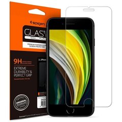 Spigen iPhone SE (2022/2020) hinta ja tiedot | Näytönsuojakalvot ja -lasit | hobbyhall.fi