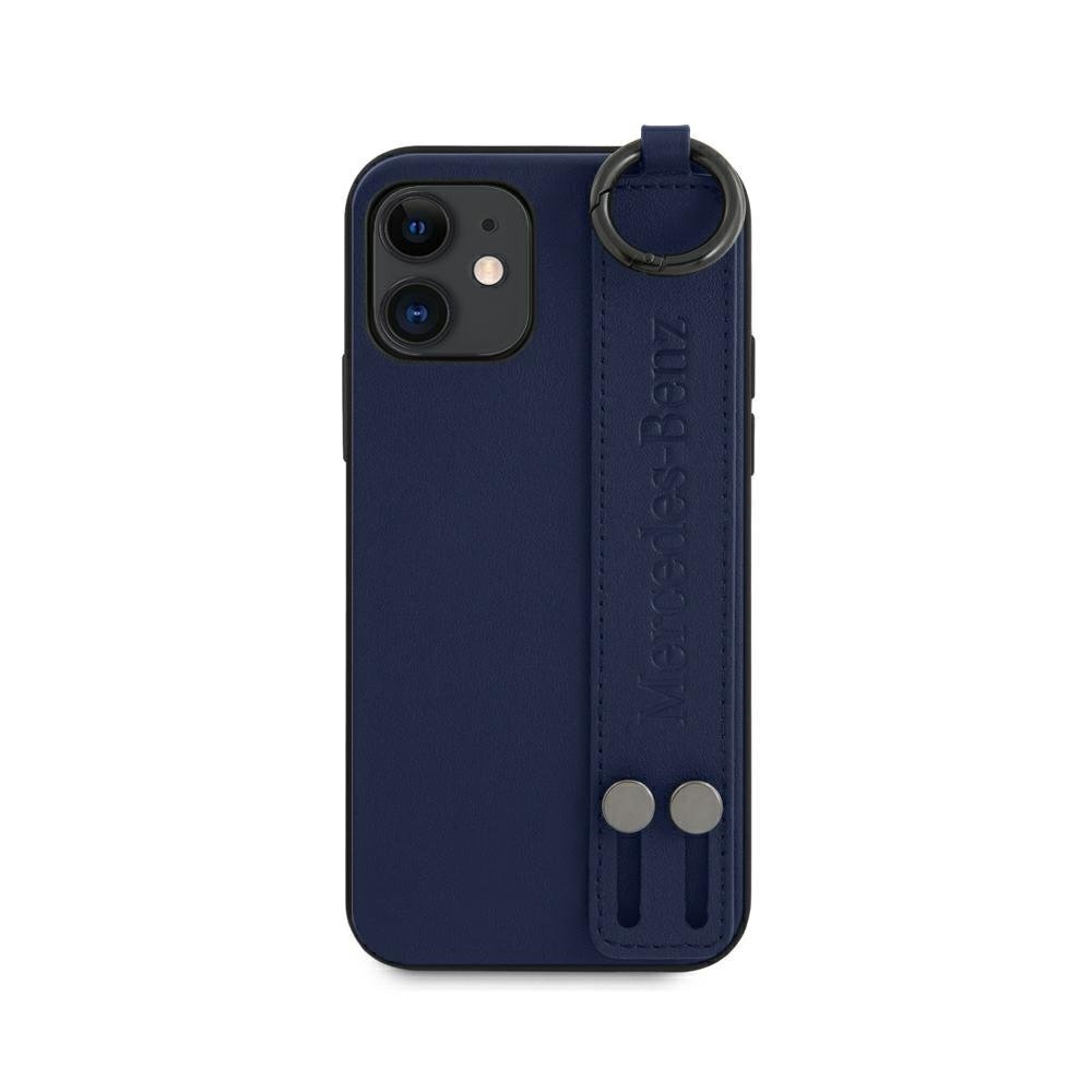 Mercedes MEHCP12SLSSNA iPhone 12 mini 5,4" navy Strap Line hinta ja tiedot | Puhelimen kuoret ja kotelot | hobbyhall.fi