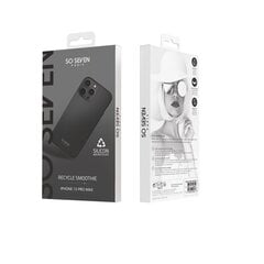 Apple iPhone 13 Pro Max Smoothie Silicone Cover By So Seven Black hinta ja tiedot | Puhelimen kuoret ja kotelot | hobbyhall.fi