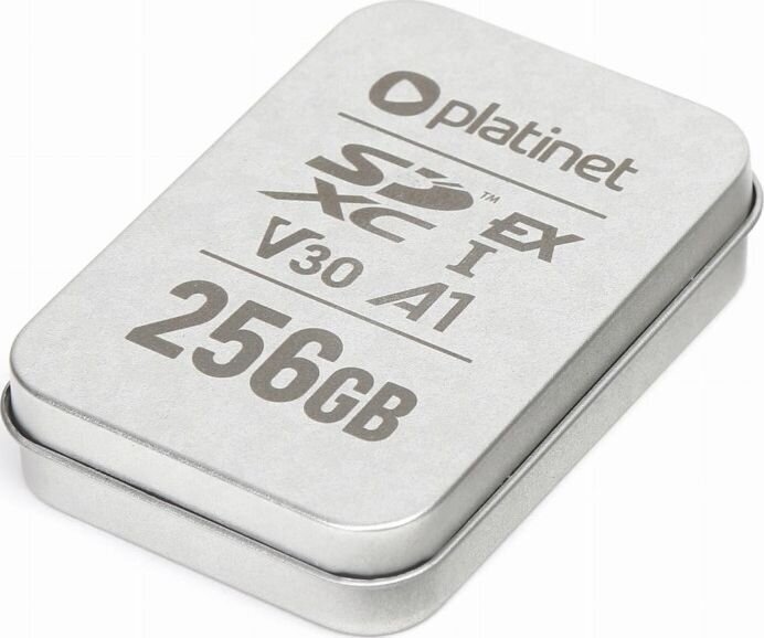 Platinet PMMSDEX7256 MicroSDXC 256GB hinta ja tiedot | Kameran muistikortit | hobbyhall.fi