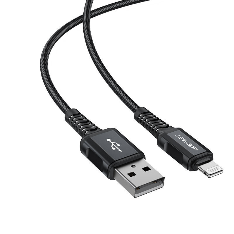 Acefast cable MFI USB - Lightning, 1,8 m hinta ja tiedot | Puhelinkaapelit | hobbyhall.fi