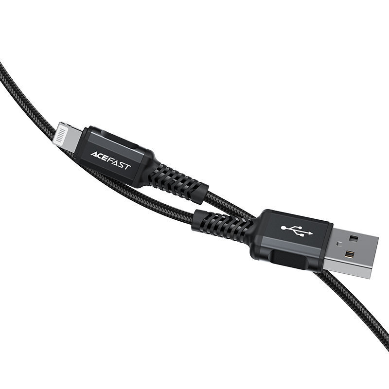 Acefast cable MFI USB - Lightning, 1,8 m hinta ja tiedot | Puhelinkaapelit | hobbyhall.fi