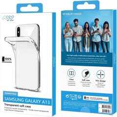 MyWay Samsung Galaxy A13 4G, Transparent hinta ja tiedot | MyWay Puhelimet, älylaitteet ja kamerat | hobbyhall.fi