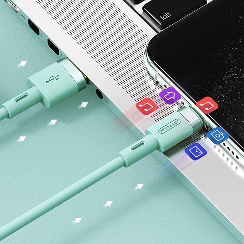 Joyroom USB - Lightning 2,4A 1,2 m (S-1224N2) hinta ja tiedot | Puhelinkaapelit | hobbyhall.fi