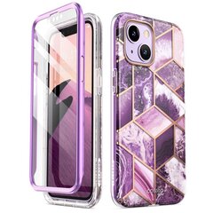 Supcase Cosmo iPhone 13/14 Marble Purple hinta ja tiedot | Puhelimen kuoret ja kotelot | hobbyhall.fi