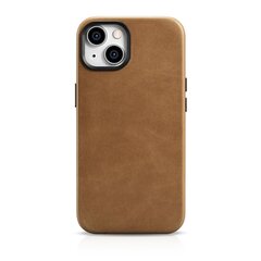 iCarer Leather iPhone 14 Plus Magnetic Leather with MagSafe Brown (WMI14220703-TN) hinta ja tiedot | Puhelimen kuoret ja kotelot | hobbyhall.fi