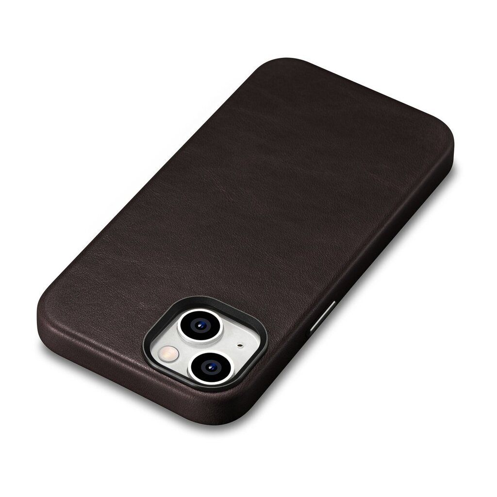 iCarer Leather iPhone 14 Plus Magnetic Leather with MagSafe Brown (WMI14220703-BN) hinta ja tiedot | Puhelimen kuoret ja kotelot | hobbyhall.fi