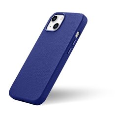 iCarer Litchi Leather iPhone 14 Magnetic MagSafe Dark Blue (WMI14220709-DB) hinta ja tiedot | Puhelimen kuoret ja kotelot | hobbyhall.fi