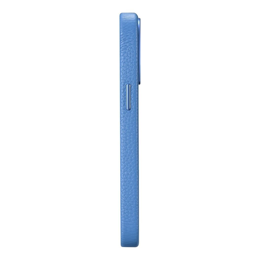 iCarer Litchi Leather iPhone 14 Pro Magnetic MagSafe Light Blue (WMI14220710-LB) hinta ja tiedot | Puhelimen kuoret ja kotelot | hobbyhall.fi