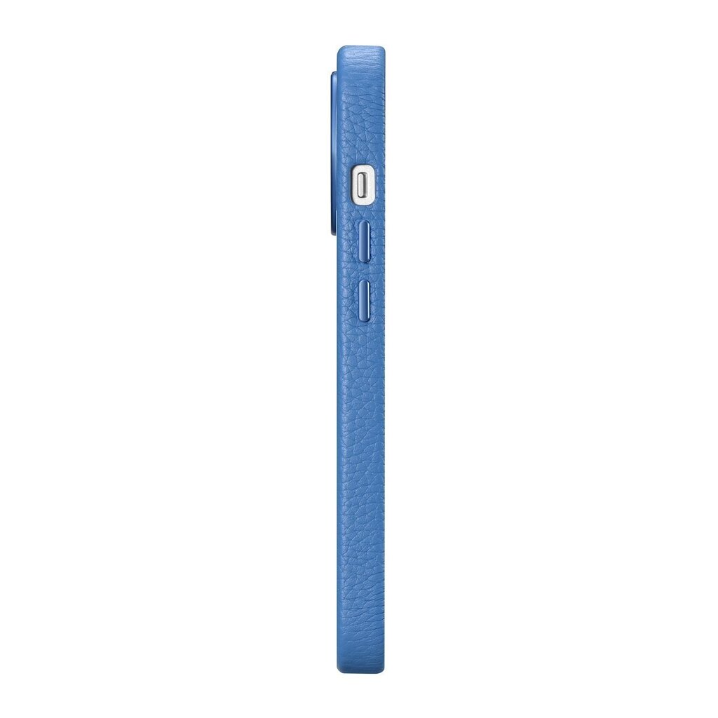 iCarer Litchi Leather iPhone 14 Pro Magnetic MagSafe Light Blue (WMI14220710-LB) hinta ja tiedot | Puhelimen kuoret ja kotelot | hobbyhall.fi