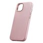 iCarer Litchi Leather iPhone 14 Plus Magnetic MagSafe pink (WMI14220711-PK) hinta ja tiedot | Puhelimen kuoret ja kotelot | hobbyhall.fi