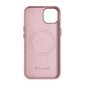 iCarer Litchi Leather iPhone 14 Plus Magnetic MagSafe pink (WMI14220711-PK) hinta ja tiedot | Puhelimen kuoret ja kotelot | hobbyhall.fi