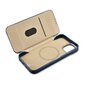 iCarer Leather iPhone 14 Flip Magnetic MagSafe Blue (AKI14220705-BU) hinta ja tiedot | Puhelimen kuoret ja kotelot | hobbyhall.fi