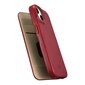 iCarer Leather iPhone 14 Flip Magnetic MagSafe Red (AKI14220705-RD) hinta ja tiedot | Puhelimen kuoret ja kotelot | hobbyhall.fi