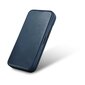 iCarer Leather iPhone 14 Pro Flip Magnetic MagSafe Blue (AKI14220706-BU) hinta ja tiedot | Puhelimen kuoret ja kotelot | hobbyhall.fi