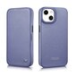 iCarer Leather iPhone 14 Flip Magnetic MagSafe Light Purple (WMI14220713-LP) hinta ja tiedot | Puhelimen kuoret ja kotelot | hobbyhall.fi