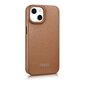 iCarer Leather iPhone 14 Plus Flip Magnetic MagSafe Brown (WMI14220715-BN) hinta ja tiedot | Puhelimen kuoret ja kotelot | hobbyhall.fi