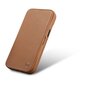 iCarer Leather iPhone 14 Plus Flip Magnetic MagSafe Brown (WMI14220715-BN) hinta ja tiedot | Puhelimen kuoret ja kotelot | hobbyhall.fi