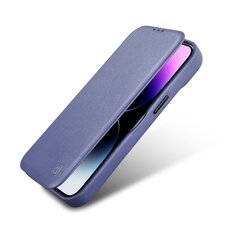 iCarer Leather iPhone 14 Plus Flip Magnetic MagSafe Light Purple (WMI14220715-LP) hinta ja tiedot | Puhelimen kuoret ja kotelot | hobbyhall.fi