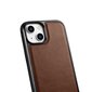 iCarer Leather iPhone 14 (MagSafe compatible) brown (WMI14220717-BN) hinta ja tiedot | Puhelimen kuoret ja kotelot | hobbyhall.fi