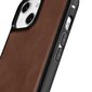 iCarer Leather iPhone 14 Pro (MagSafe compatible) brown (WMI14220718-BN) hinta ja tiedot | Puhelimen kuoret ja kotelot | hobbyhall.fi