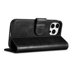iCarer 2in1 iPhone 14 Pro FlipAnti-RFID black (WMI14220722-BK) hinta ja tiedot | Puhelimen kuoret ja kotelot | hobbyhall.fi